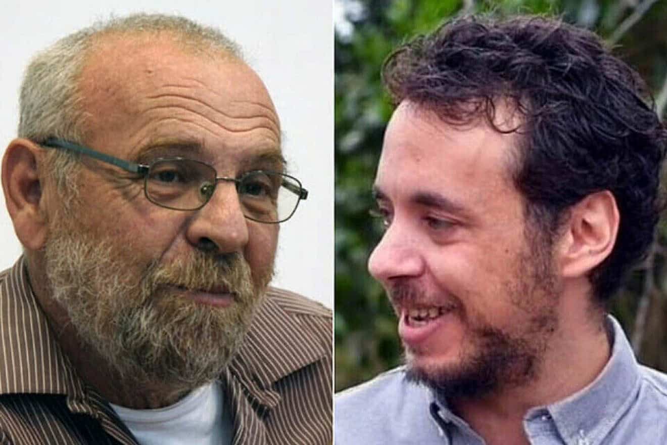 Alexander Dancyg, 76, and Yagev Buchshtab, 35, were kidnapped by Hamas on Oct. 7 and died it captivity, according to the IDF. Credit: Courtesy.