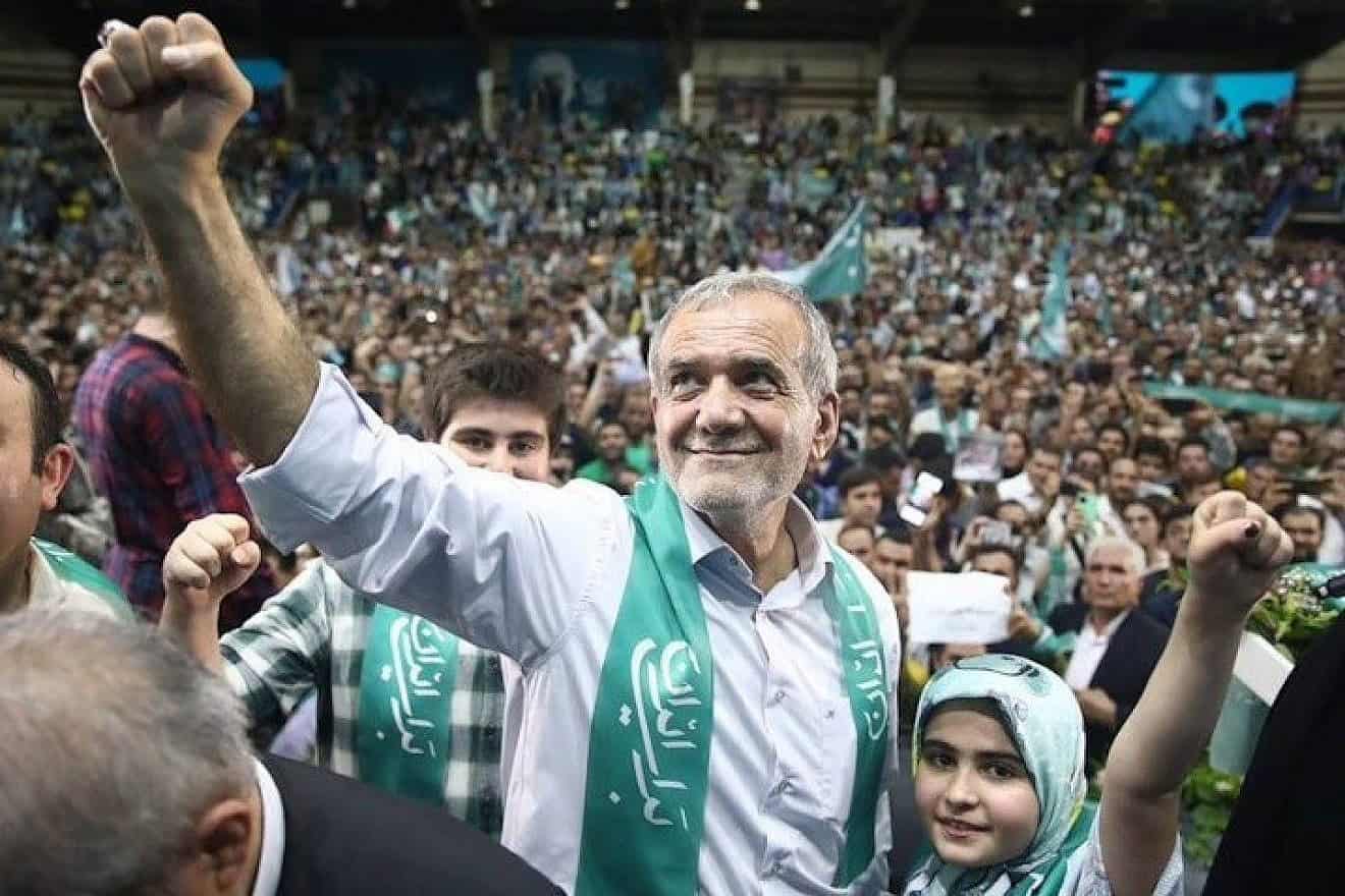 Iranian President-elect Masoud Pezeshkian. Source: X.