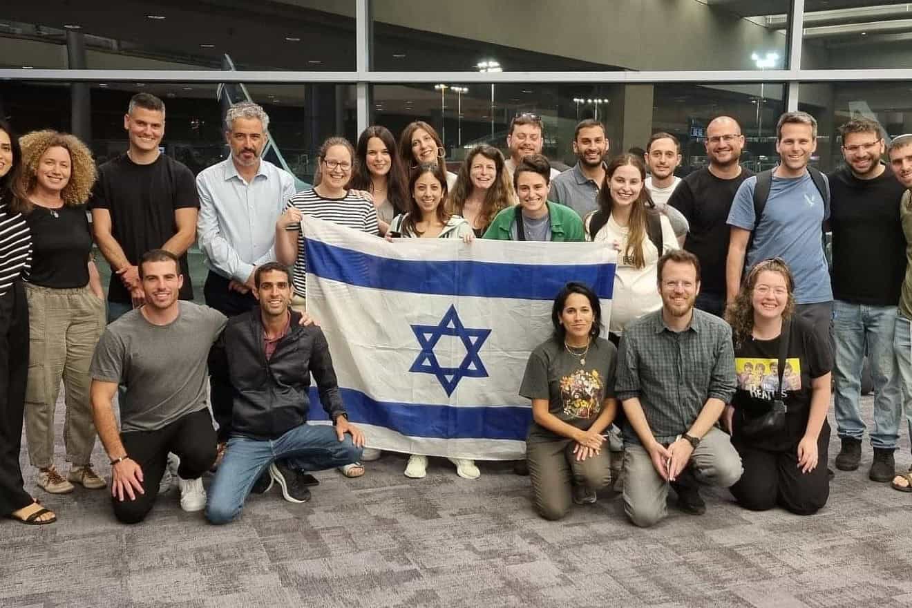 Participants in the Ruderman Program for American Jewish Studies at University of Haifa take part in a tour of Boston and New York. Credit: Ruderman Family Foundation.