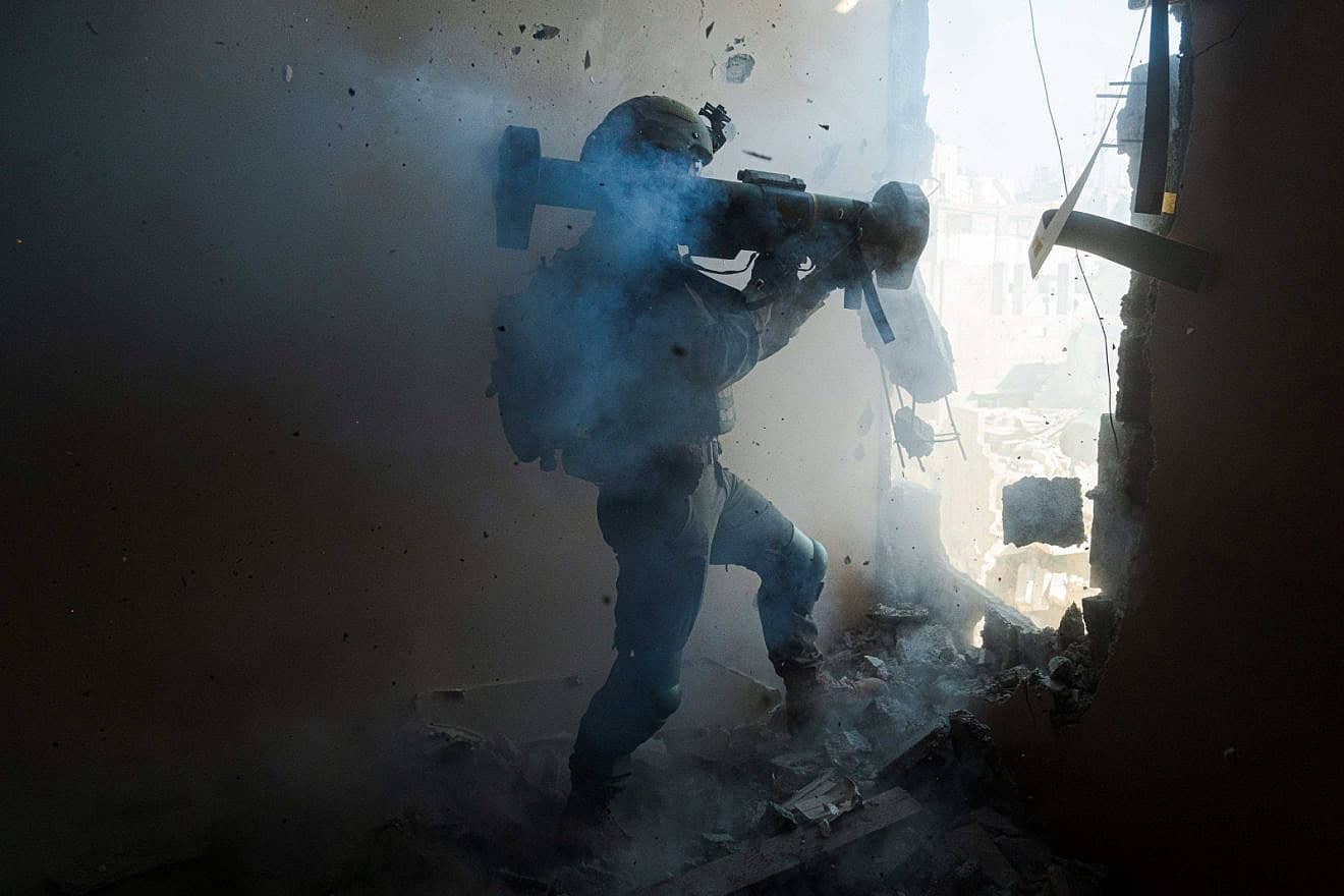 Israeli forces during operational activity in the Gaza Strip, July 2024. Credit: IDF.