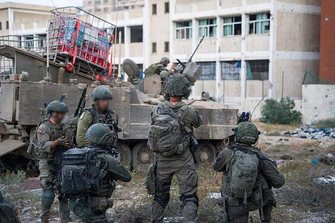 Israeli forces during operational activity in the Gaza Strip, July 2024. Credit: IDF.