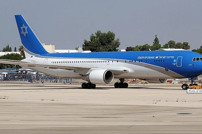 The "Wing of Zion" undergoes final tests, Oct. 31, 2019. Photo by Rami Mizrahi via Wikipedia Commons.