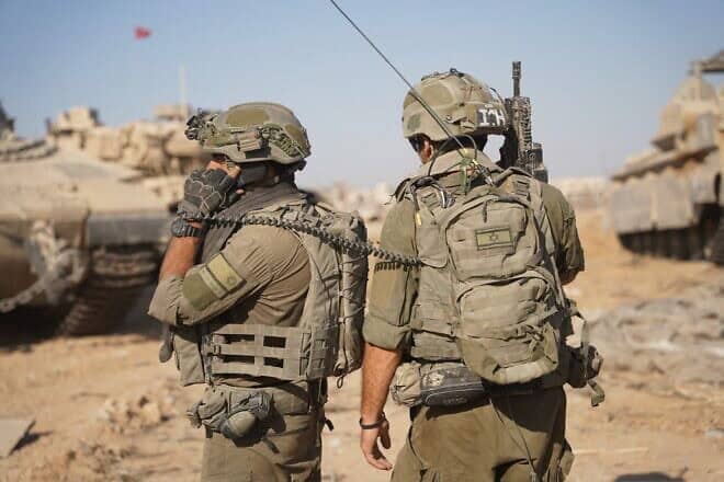 Israeli soldiers during operational activity in the Gaza Strip, August 2024. Credit: IDF.