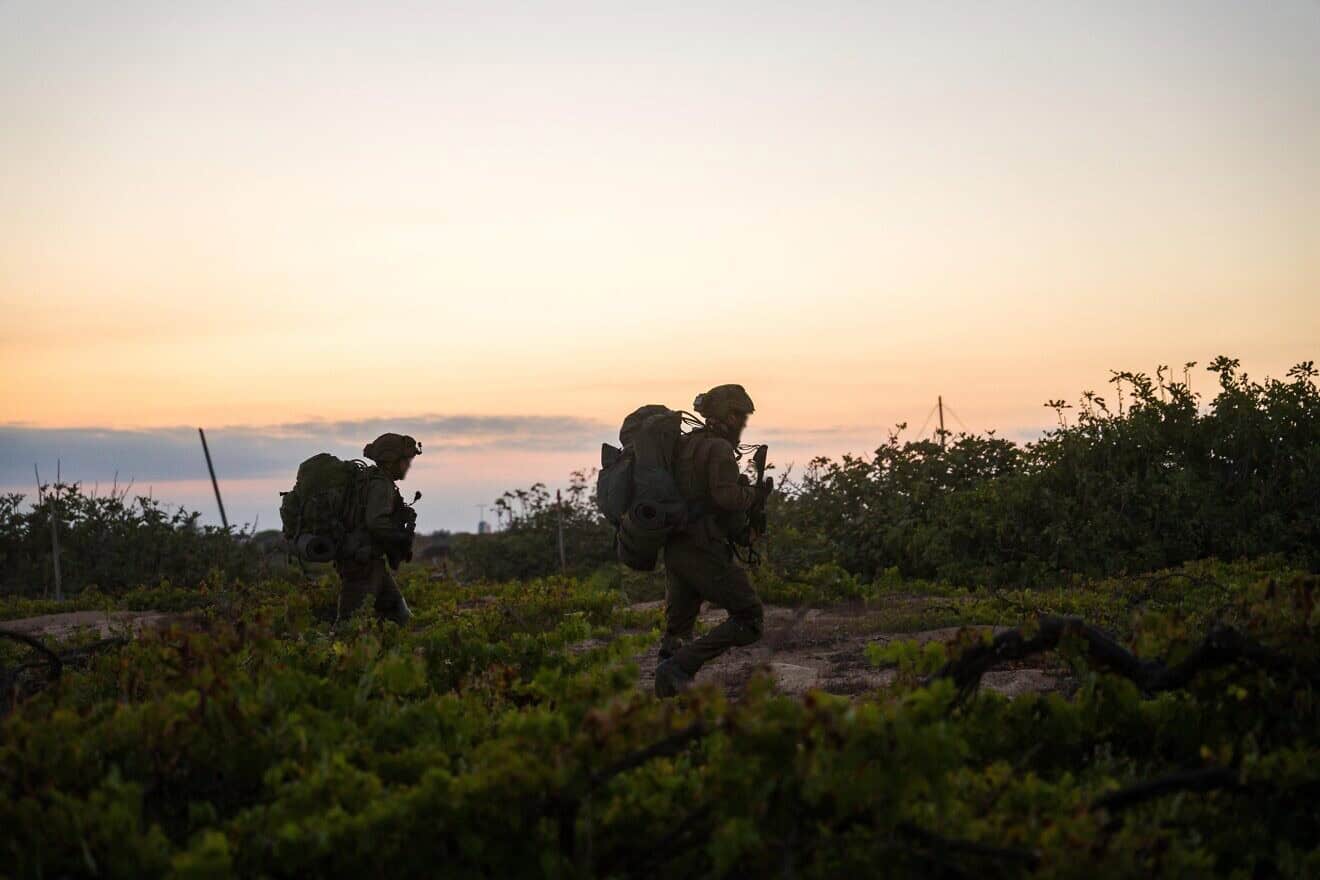 Israeli soldiers during operational activity in the Gaza Strip, August 2024. Credit: IDF.