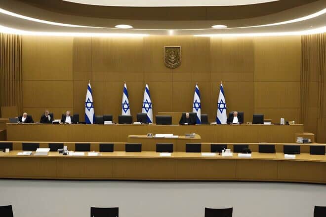 An illustrative image of the Israeli Supreme Court. Source: DeepAI.