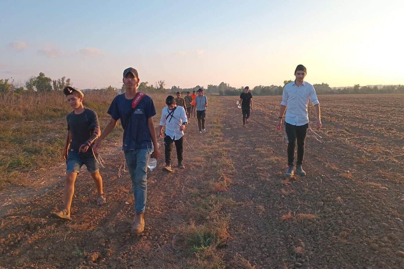Israeli youths attempt to enter Gaza through the Erez Crossing with the northern Strip, Aug. 15, 2024. Credit: Courtesy.