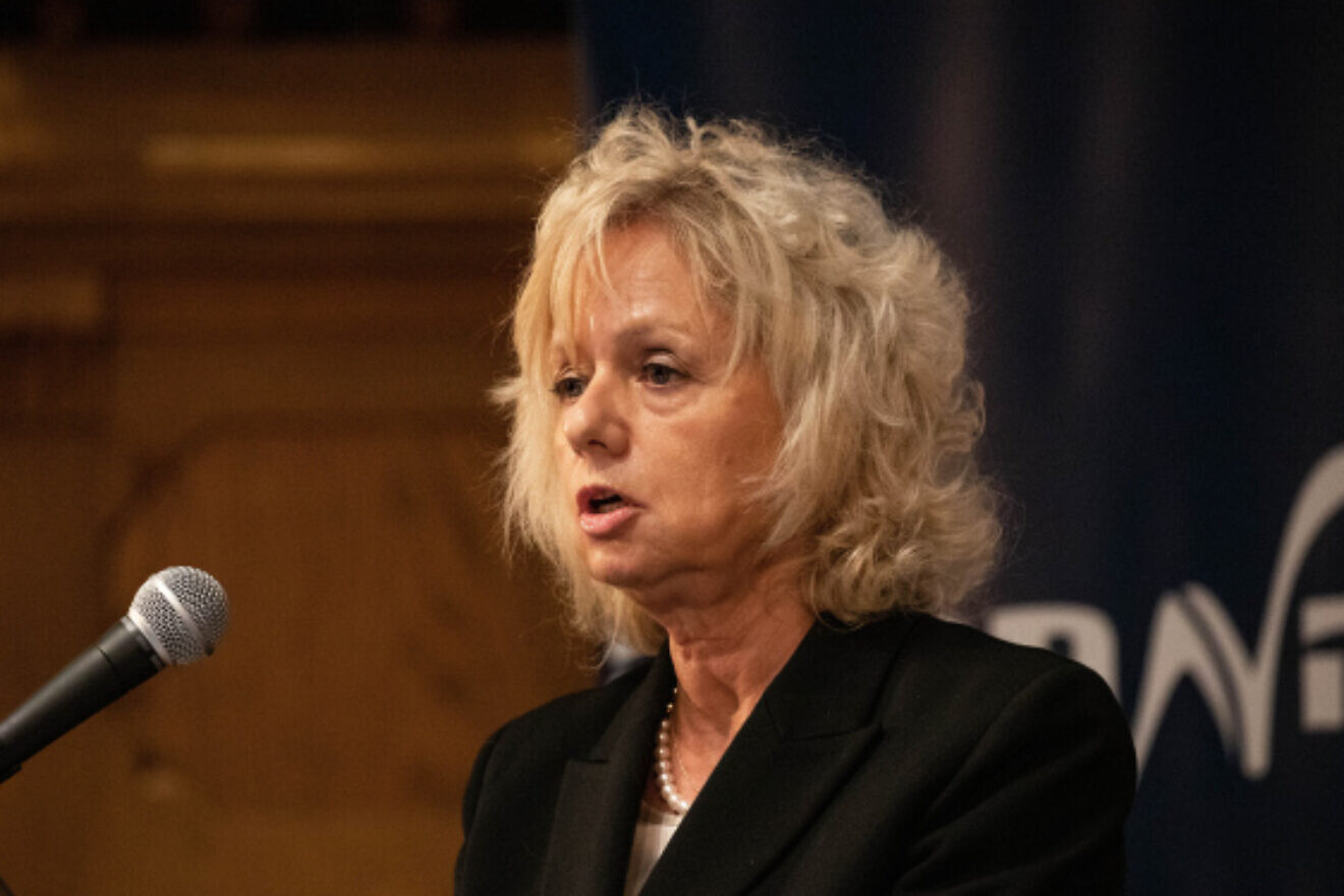 Attorney General Gali Baharav-Miara attends a conference at the University of Haifa, Dec. 15, 2022. Photo by Shir Torem/Flash90.