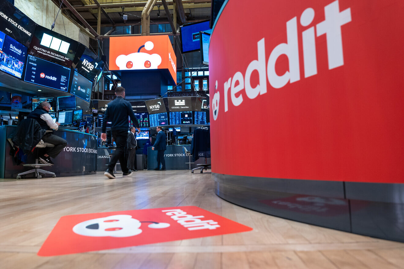 The trading floor of the New York Stock Exchange prepares for Reddit's initial public offering on March 21, 2024 in New York City. Photo by Spencer Platt/Getty Images.