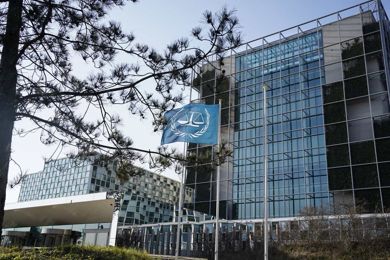 The International Criminal Court in The Hague, March 8, 2024. Photo by Laure Boyer/Hans Lucas/AFP via Getty Images.
