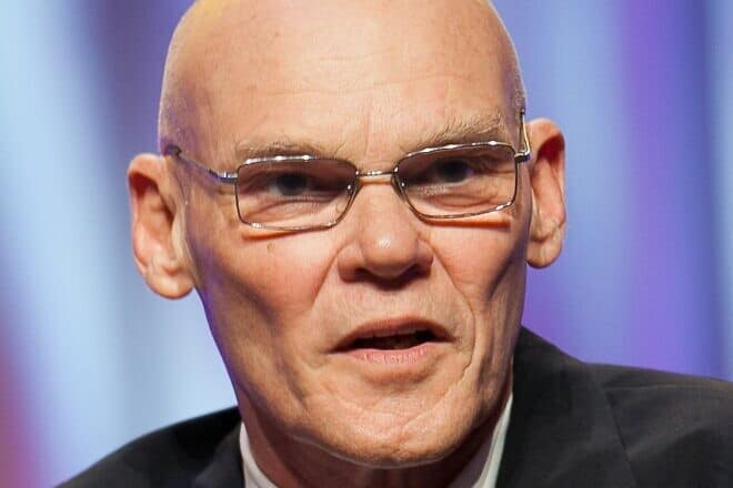 Democratic political consultant and strategist James Carville. Credit: JD Lasica/Socialmedia.biz via Wikimedia Commons.