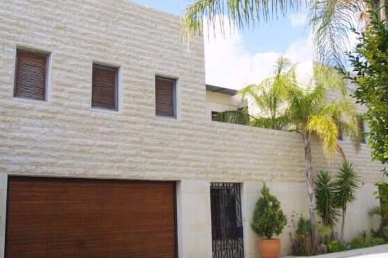 Israeli Prime Minister Benjamin Netanyahu's private home in Caesarea, between Tel Aviv and Haifa. Photo by Herzl Shapira.