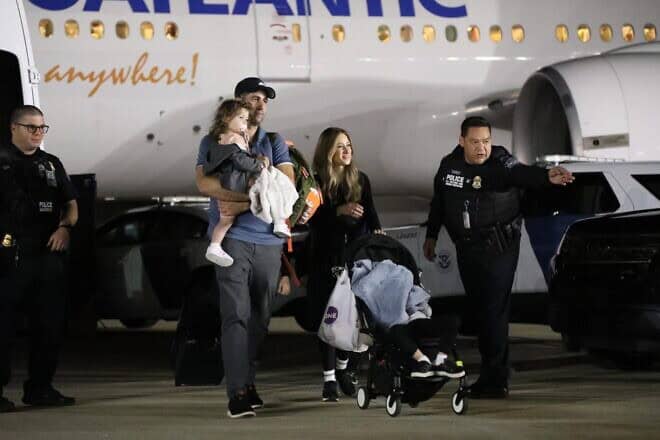 Project DYNAMO evacuates U.S. citizens eight days after Hamas's Oct. 7 invasion of southern Israel. Credit: Project DYNAMO.