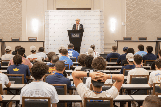 AEPi's 111th annual convention in Miami from July 24-28, 2024. Source: Screenshot/AEPi Facebook.