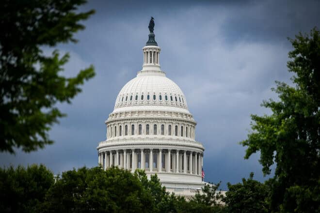 A view of the U.S. Capitol in Washington, D.C. Photo by Arie Leib Abrams/Flash90.
