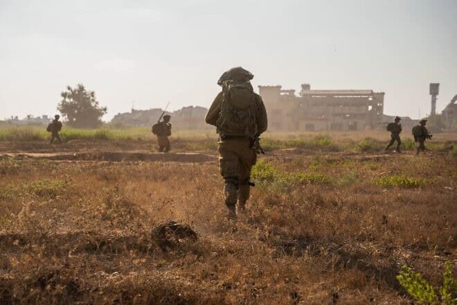 Israeli soldiers during operational activity in the Gaza Strip, August 2024. Credit: IDF.