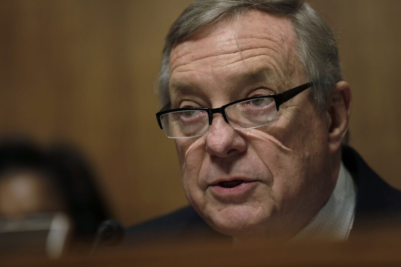 Sen. Dick Durbin (D-Ill.), makes opening comments at a Senate Judiciary Committee Subcommittee on Border Security and Immigration hearing, Dec. 12, 2018. Credit: Glenn Fawcett/U.S. Customs and Border Protection.