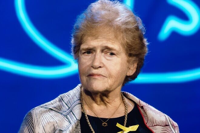 Deborah Lipstadt, the U.S. special envoy to monitor and combat antisemitism, speaks at the Israeli-American Council annual summit in Washington, D.C., in September 2024. Credit: Eclipse Media/Israeli-American Council.