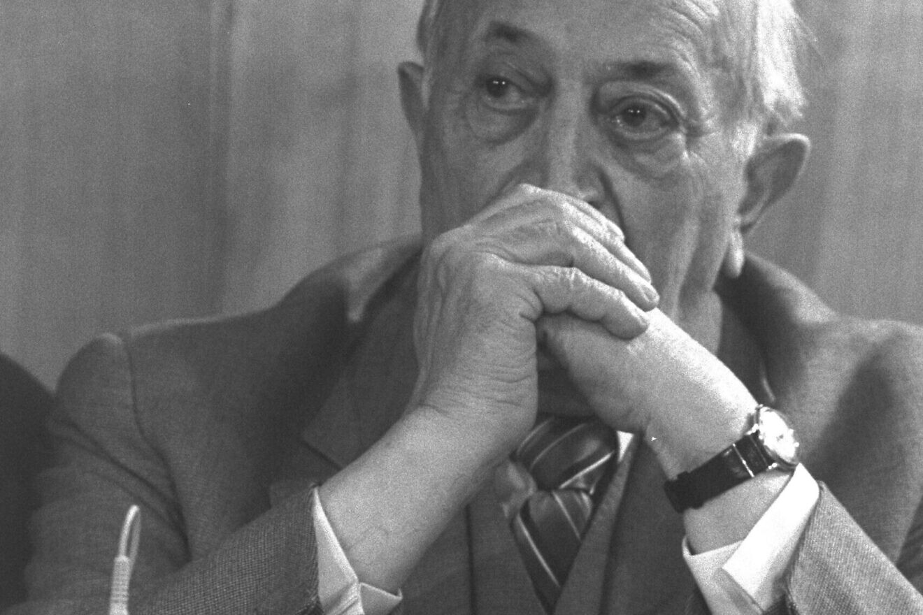 Simon Wiesenthal at Yad Vashem in Jerusalem. Credit: National Photo Collection/ Israel GPO.