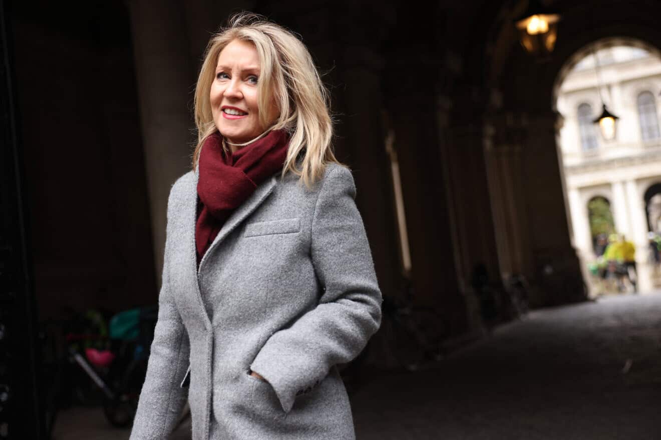 Minister without Portfolio Esther McVey arrives for the weekly Cabinet meeting on May 14, 2024 in London Photo by Dan Kitwood/Getty Images.