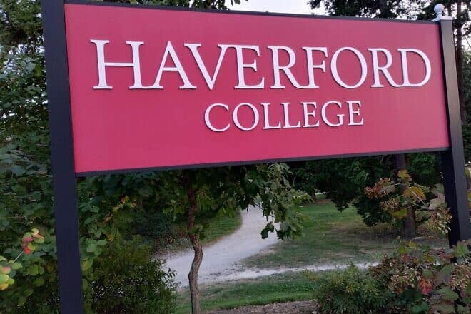 Haverford College outside Philadelphia. Photo by Carin M. Smilk.