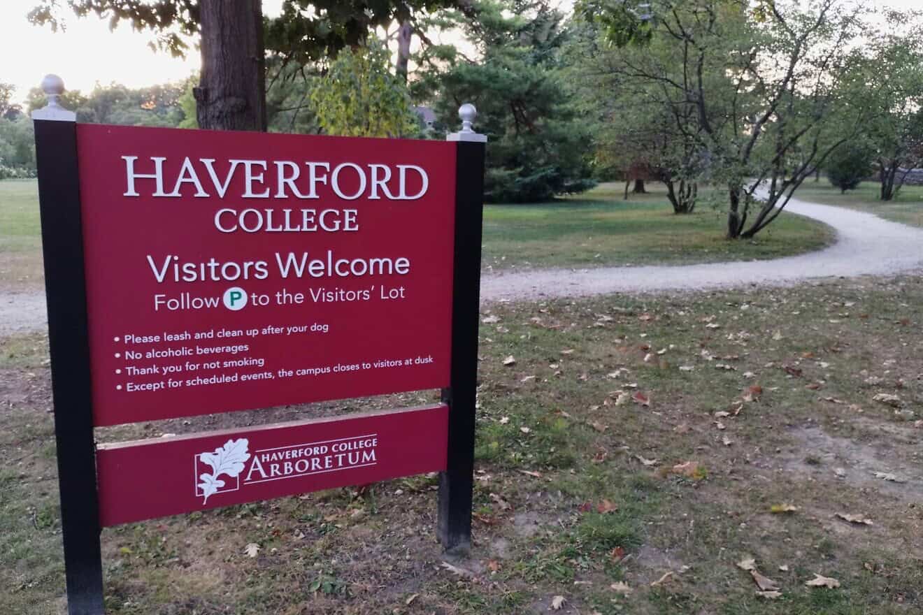 Haverford College outside Philadelphia. Photo by Carin M. Smilk.