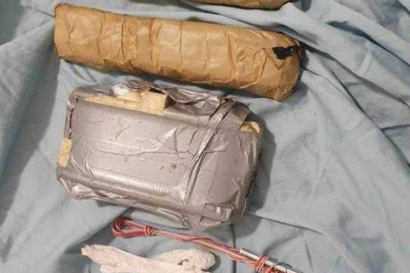 An explosive device intended to be used by Hezbollah agents in an attack on a former Israeli security official. Credit: Israel Security Agency.
