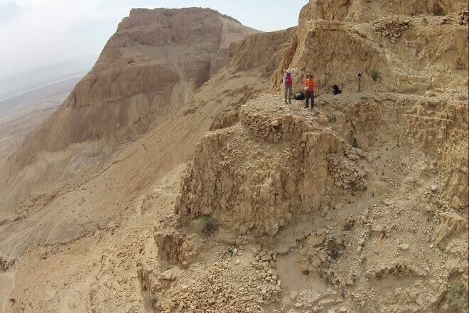 Masada National Park in the Judean Desert. Photo by Omer Ze'evi-Berger.