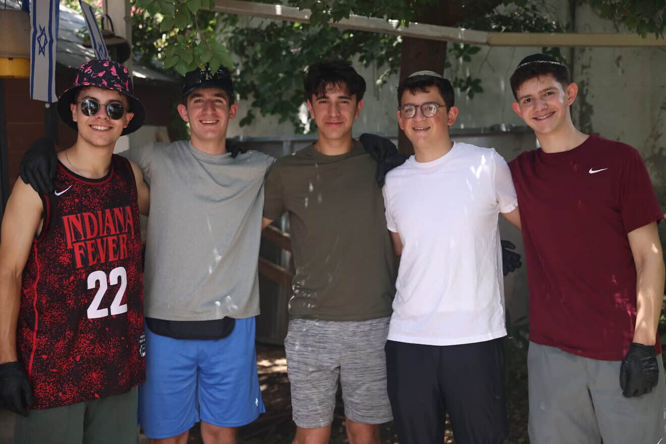 NCSY's new Israel program, Derech, fills a gap for all-boys summer programs. Credit: Courtesy.