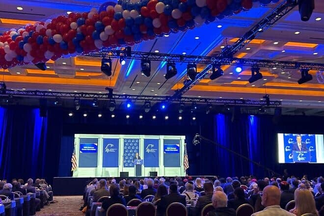 Attendees at the RJC Annual Leadership Summit in Las Vegas, taking place from Sept. 4-6, 2024. Photo by Izzy Salant.
