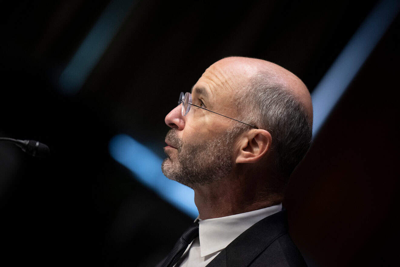 Robert Malley, the Biden administration special envoy for Iran, testifies about the Joint Comprehensive Plan of Action (JCPOA) during a hearing of the Senate Foreign Relations on Capitol Hill May 25, 2022, in Washington, DC. Photo by Brendan Smialowski/AFP via Getty Images.