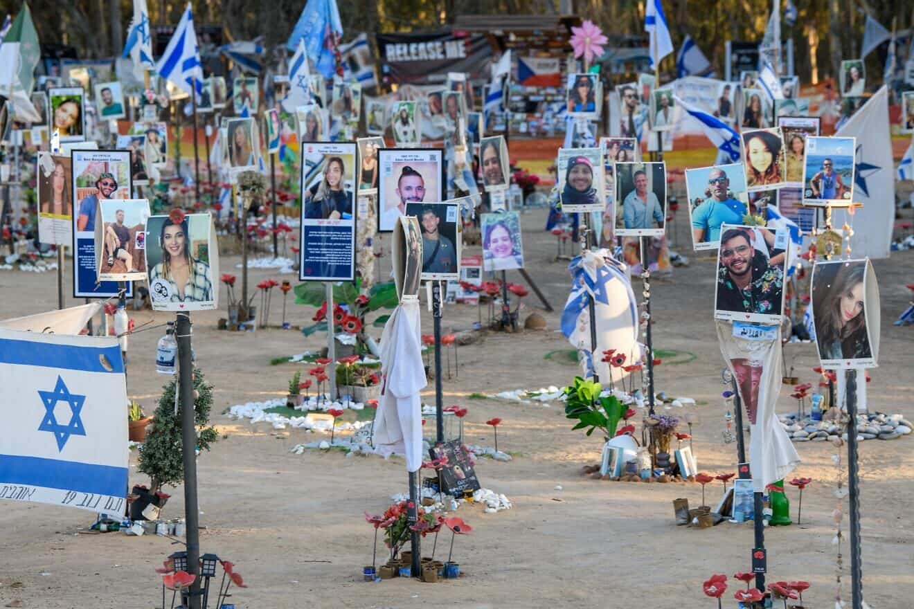 The site of the Nova music festival in southern Israel, where 364 people were slaughtered on Oct. 7, 2023, by Hamas and Palestinian terrorists who infiltrated the border with the Gaza Strip, Sept. 24, 2024. Photo by Israel Hadari/Flash90.
