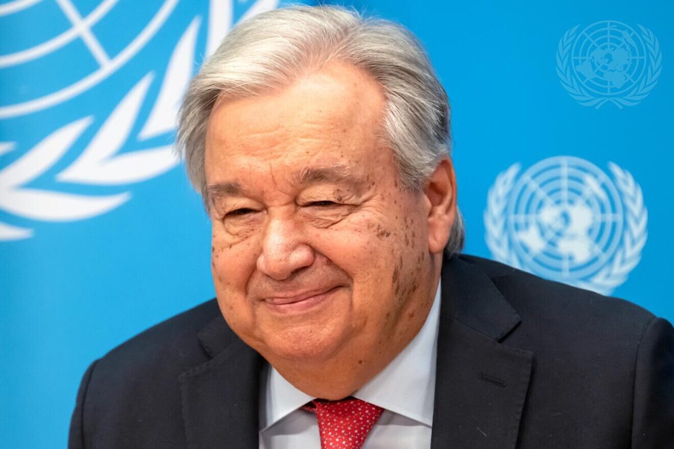 Secretary-General António Guterres briefs reporters ahead of the opening of the U.N. General Assembly's annual general debate and the Summit of the Future on Sept. 18, 2024. Credit: Mark Garten/U.N. Photo.