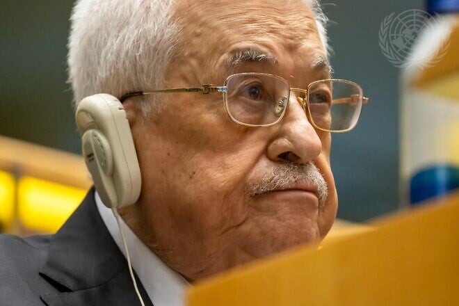 Palestinian leader Mahmoud Abbas attends the general debate of the General Assembly’s 79th session on Sept. 24, 2024. Credit: U.N. Photo.