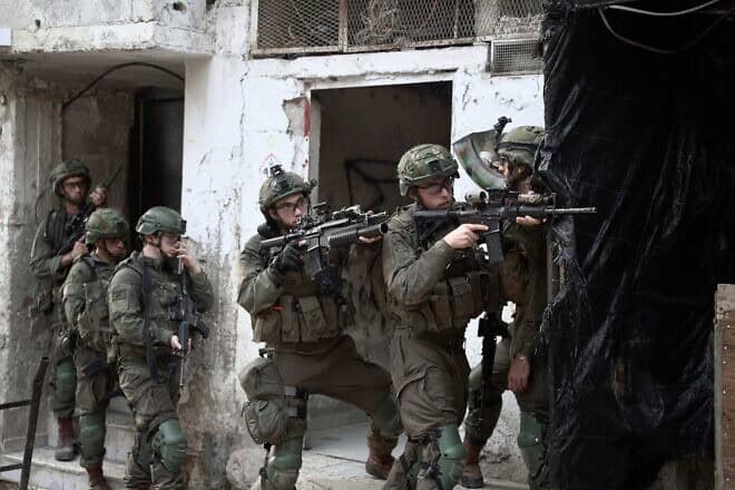 Israeli troops during counterterrorism activity in Tulkarem, northwestern Samaria, September 2024. Credit: IDF.