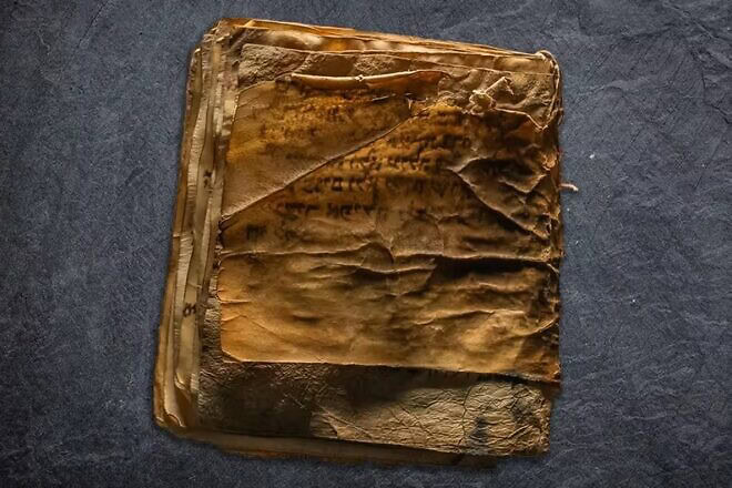 The Afghan Liturgical Quire (ALQ), the world's oldest Hebrew book, on display at the Museum of the Bible in Washington, D.C. Source: Museum of the Bible.