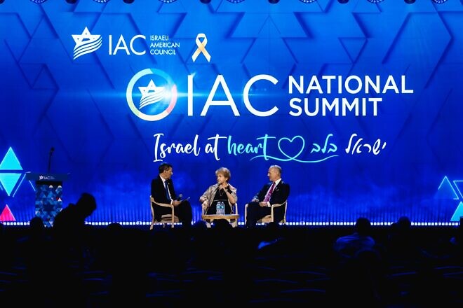 Deborah Lipstadt, the U.S. special envoy to monitor and combat antisemitism, speaks at the Israeli-American Council annual summit in Washington, D.C., in September 2024. Credit: Eclipse Media/Israeli-American Council.