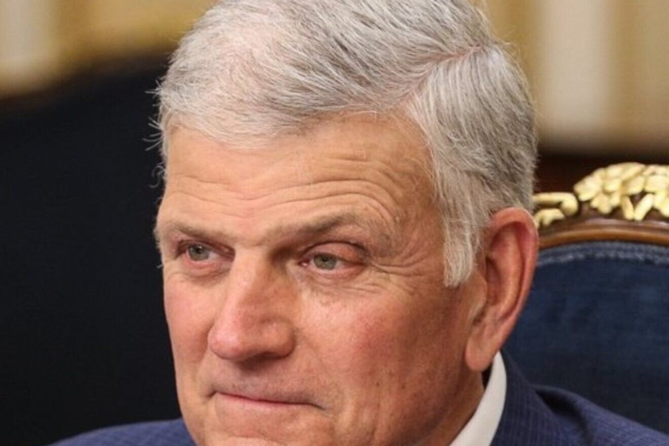 Franklin Graham, 2021. Credit: council.gov.ru via Wikimedia Commons.