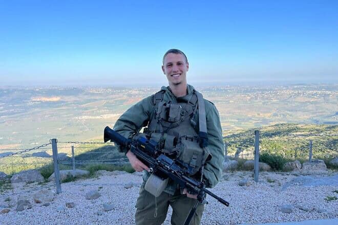 Sgt. Binyamin Meir Airley. Credit: Courtesy of Jennifer Averbuch Airley.