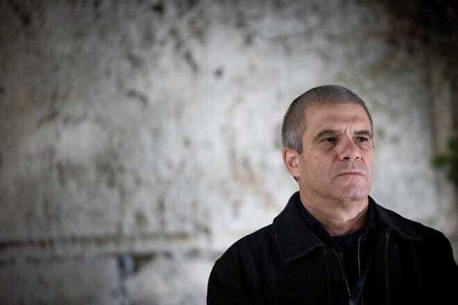IDF Brig. Gen. (res.) Gal Hirsch, the Israeli government's point man on the hostage issue, attends a ceremony for the Jewish holiday of Chanukah at the Western Wall in Jerusalem's Old City, Dec. 7, 2023. Photo by Yonatan Sindel/Flash90.