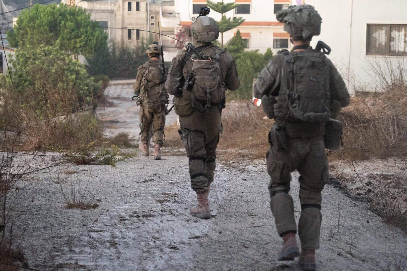 Israeli troops operating in Southern Lebanon, October 2024. Credit: IDF.