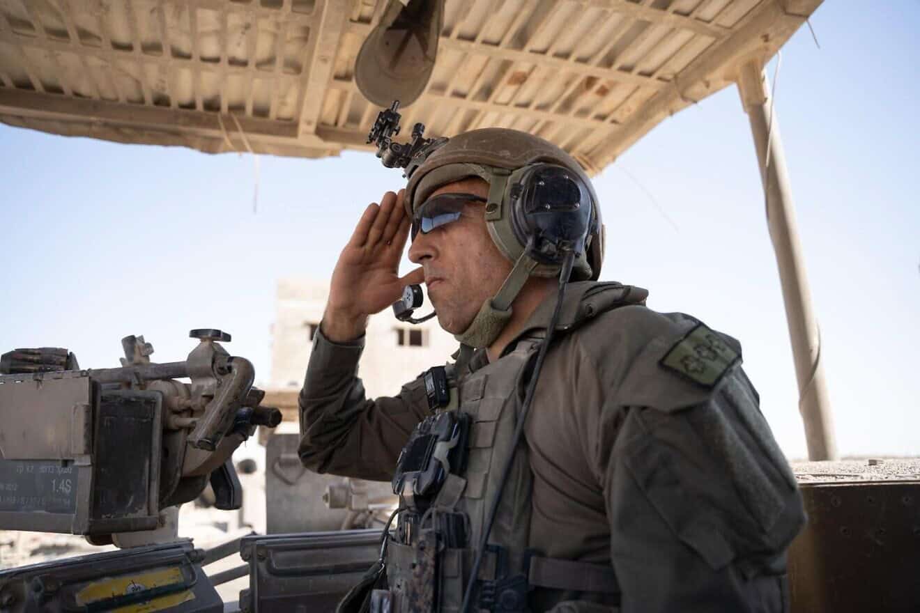 Israeli Col. Ehsan Daksa, commander of the 401st Armored Brigade, who fell in combat in the northern Gaza Strip on Oct. 20, 2024. Source: @Israel_katz/X.
