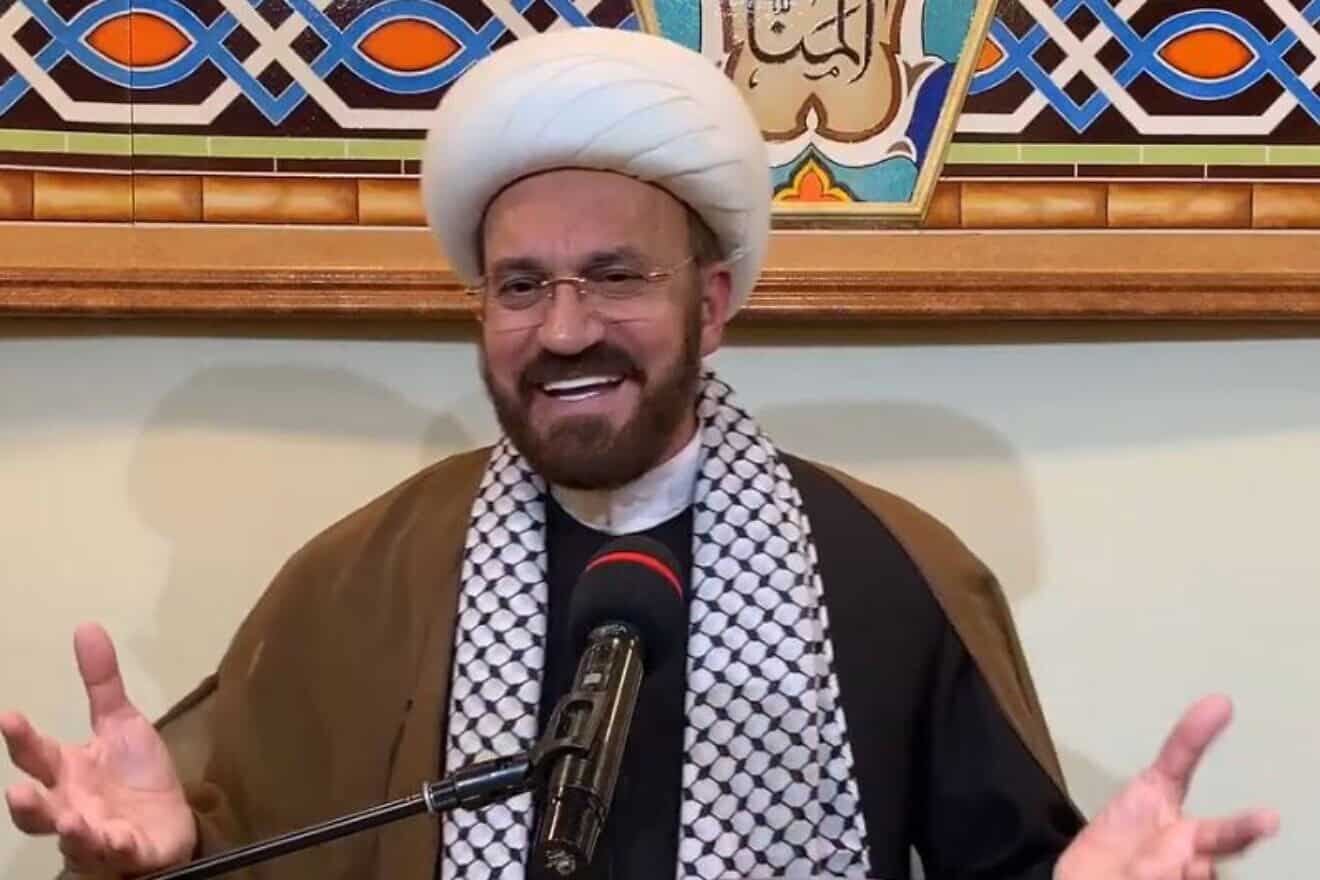 Imam Mohammad Ali Elahi, leader of the Islamic House of Wisdom in Dearborn Heights, Mich. Source: YouTube.