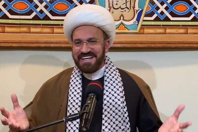 Imam Mohammad Ali Elahi, leader of the Islamic House of Wisdom in Dearborn Heights, Mich. Source: YouTube.