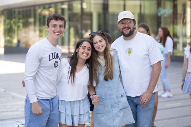 JLIC participants at Reichman University in Israel. Credit: Courtesy.