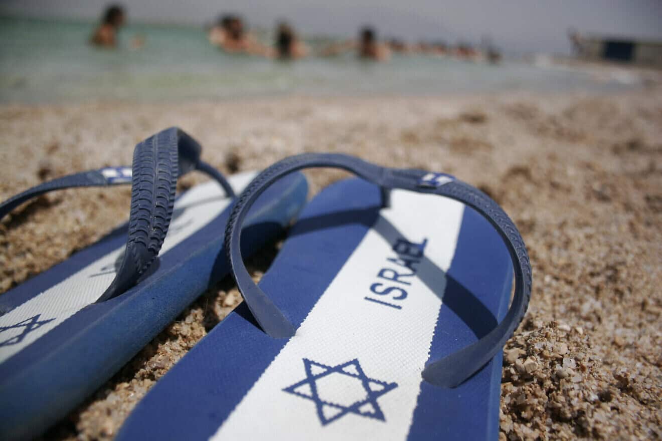 Participants of Taglit Birthright float in the Dead Sea during their 10-day tour of the country. Photo by Melanie Fidler/Flash90.
