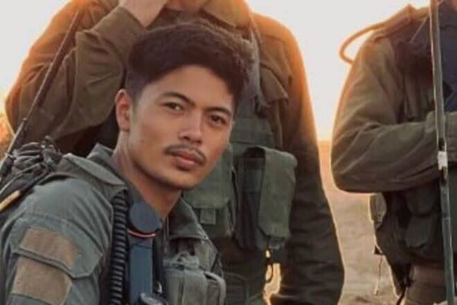 Sgt.-Maj. (res.) Cedrick Garin, 23, was killed in action in the Gaza Strip in January 2024. Credit: StandWithUS/X.