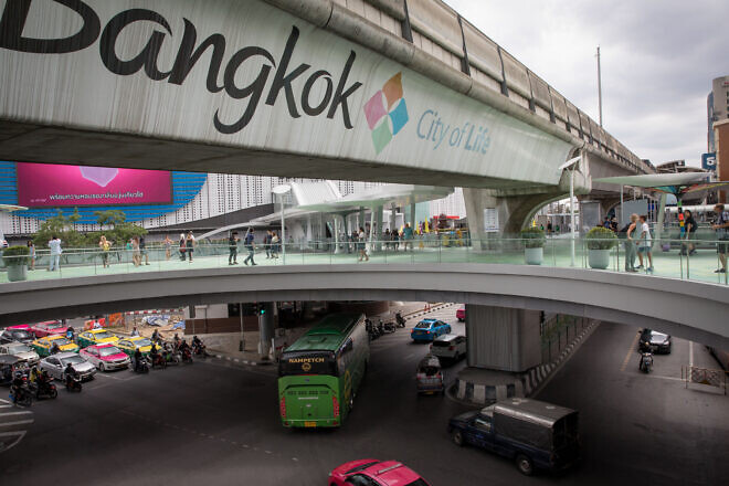 The shopping mall MBK Center, Bangkok, Thailand, Aug. 24, 2017. Photo by Nati Shohat/FLASH90.