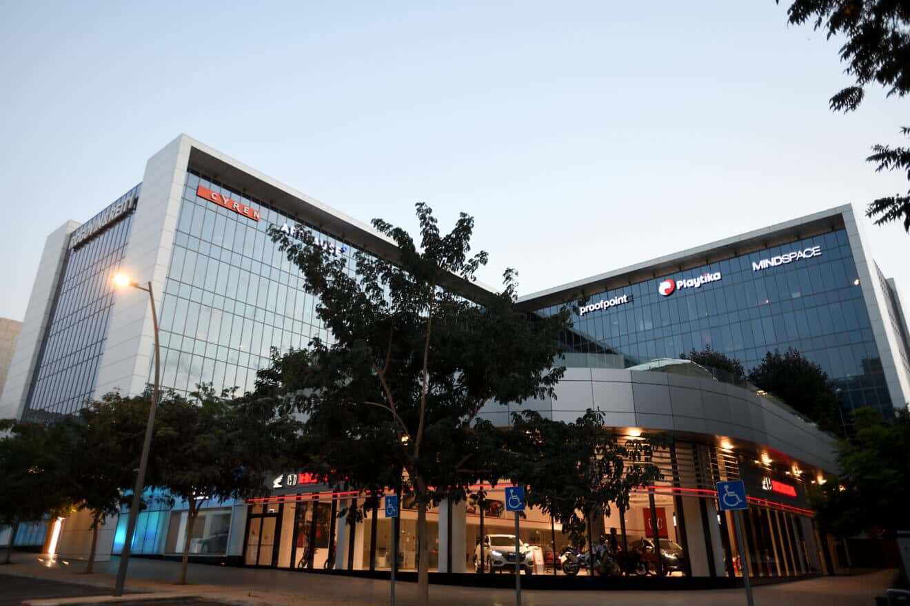 High-tech development centers in Herzliya Pituah, Israel, Oct. 30, 2020. Photo by Gili Yaari/Flash90.