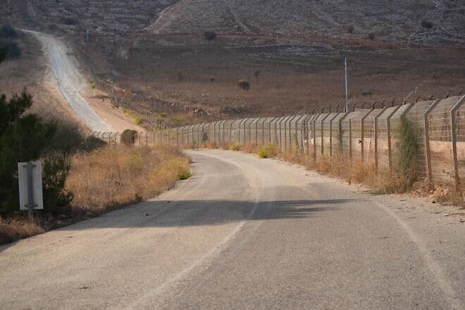 The Israeli border with Lebanon, as seen from Kibbutz Malkia, Oct. 30, 2024. Photo by Ayal Margolin/Flash90.
