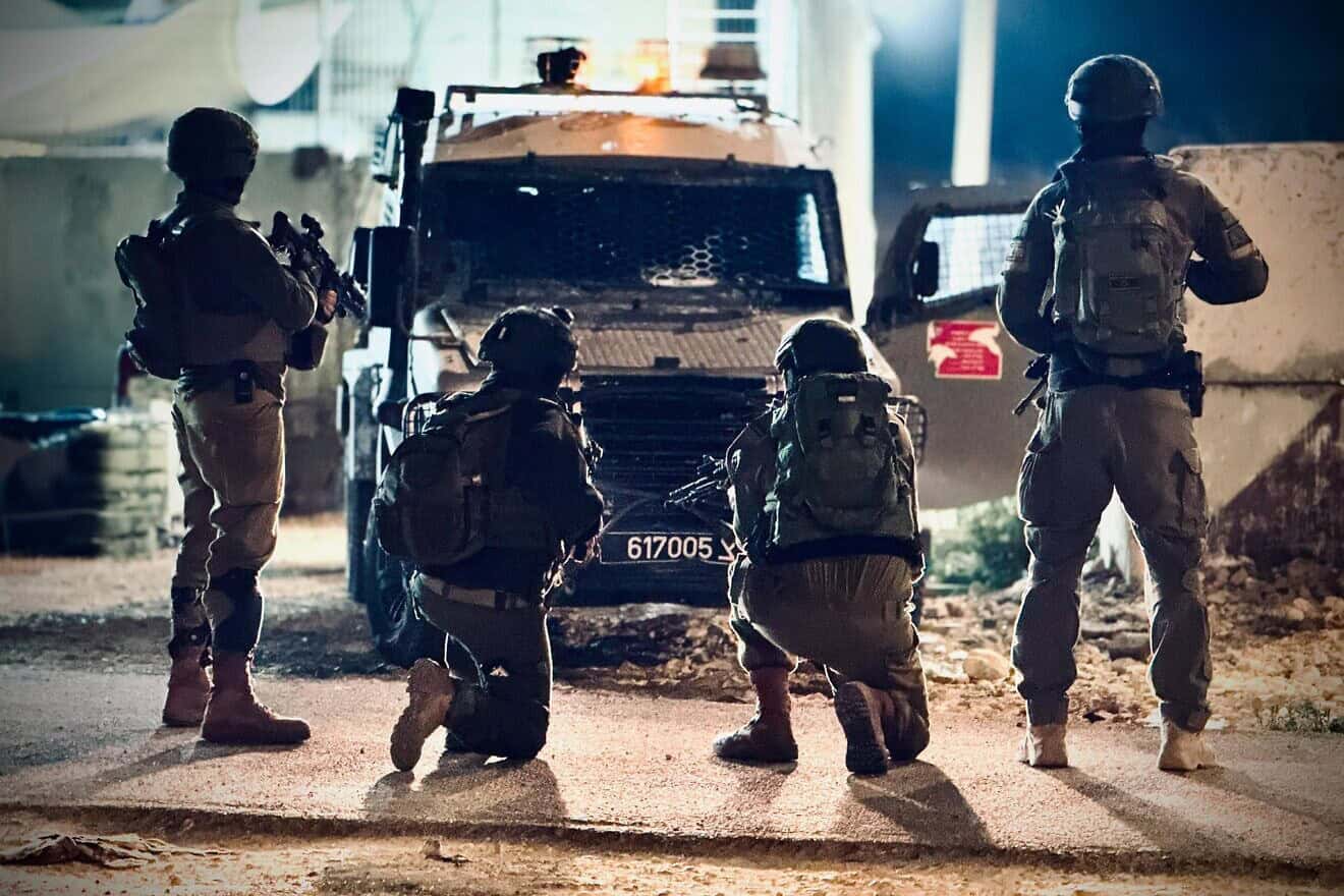 Israel troops from the Etzioni Brigade, November 2024. Credit: IDF.
